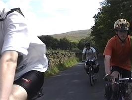 Riding from Cowgill to Dent in picturesque Dentdale